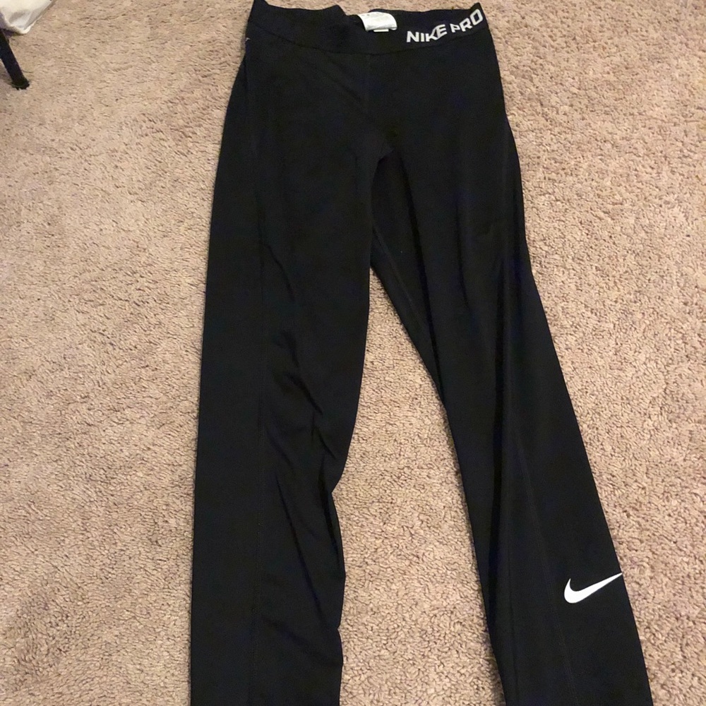 Nike pro full length leggings